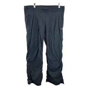 Lululemon Dance Studio Lined Black Pants Womens Size 10